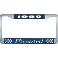 1980 FIREBIRD LICENSE PLATE FRAME - BLUE