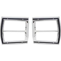 1969 DODGE DART TAIL LAMP BEZELS