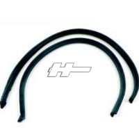 1965-68 Vent Window Glass Run Weatherstrip, Pair