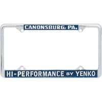 YENKO HI-PERFORMANCE LICENSE PLATE FRAME