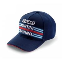 CAP FLAT VISOR MARTINI-R BLU