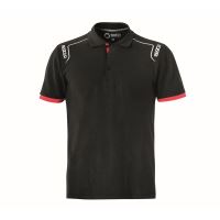 POLO TECH STRETCH BLACK SZ M