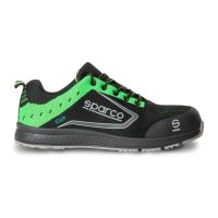 Black/Fluo Green