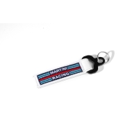 LEATHER KEYCHAIN MARTINI RACING