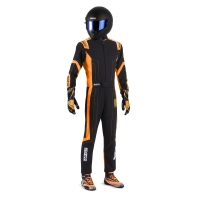 Svart/Fluo Orange