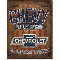 Plåtskylt / Chevy Motor