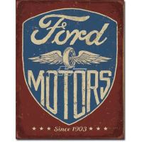 Blechschild / Ford Motors
