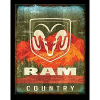 Plåtskylt / RAM Country