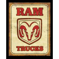 Plåtskylt / RAM Trucks