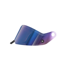 ST6 MIRROR BLUE VISOR MEDIUM, ABP (Advanced Balistic Protect