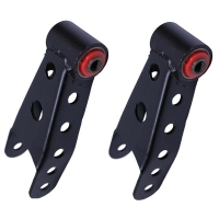 Rear lowering shackle kit