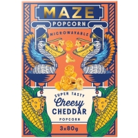 MAZE Popcorn Cheesy Cheddar