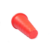Gummiplugg ø60-130mm, röd