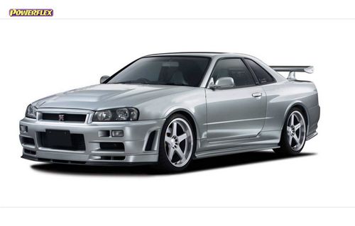 R34 4WD Incl. GT-R & 25GT4 (1998 - 2002)